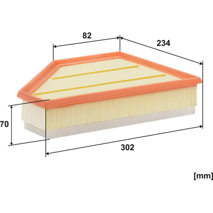 Filtron Luftfilter AP 032/9 Filtron Luftfilter AP 032/9