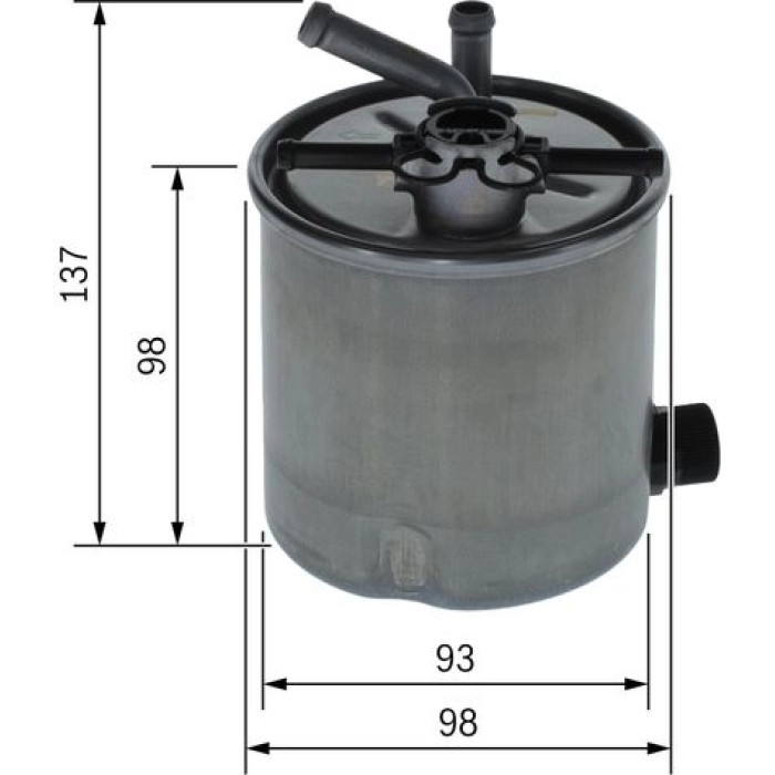Bosch Kraftstofffilter F 026 402 059 Bosch Kraftstofffilter F 026 402 059