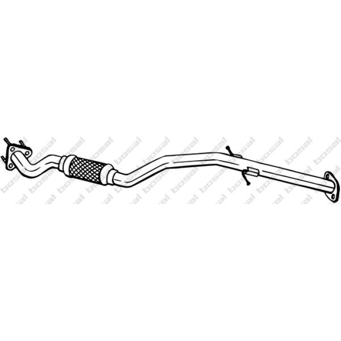 Bosal Abgasrohr 900-063 Bosal Abgasrohr 900-063