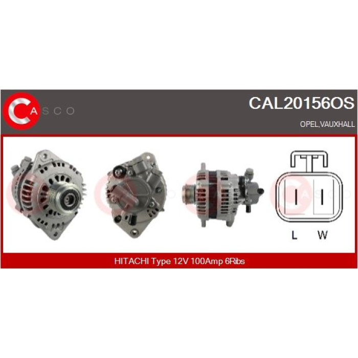 CASCO Generator CAL20156OS CASCO Generator CAL20156OS