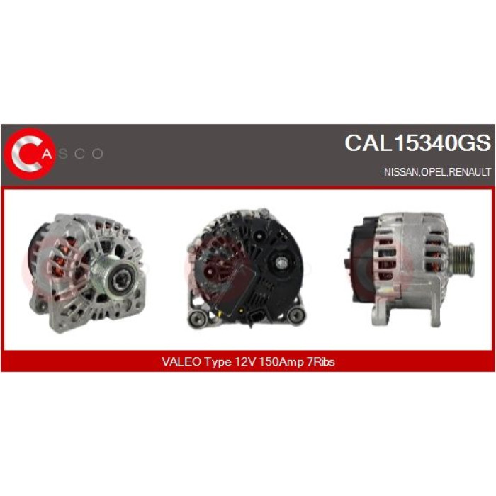 CASCO Generator CAL15340GS CASCO Generator CAL15340GS