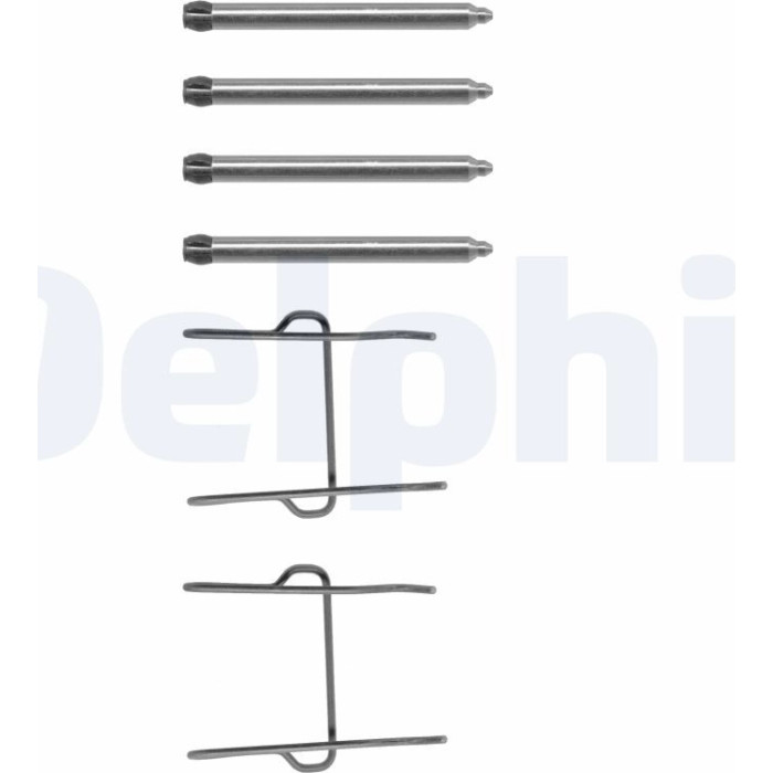 Delphi Bremsbelag-Zubehörsatz LX0081 Delphi Bremsbelag-Zubehörsatz LX0081