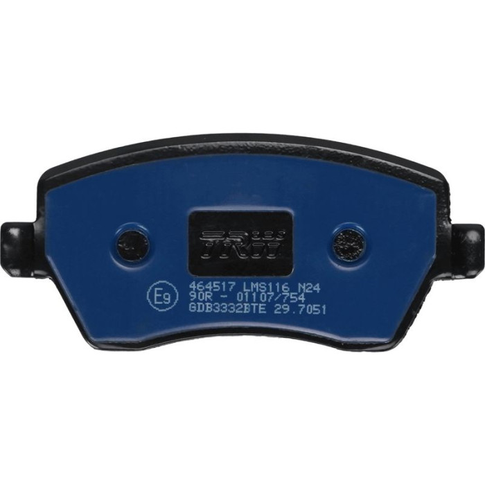 TRW Bremsbeläge Vorderachse Electric Blue GDB3332BTE TRW Bremsbeläge Vorderachse Electric Blue GDB3332BTE