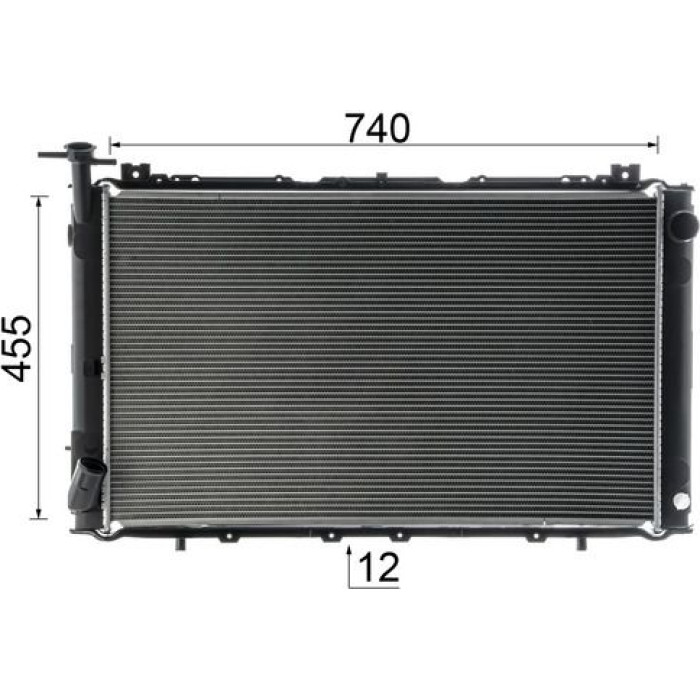 MAHLE Kühler, Motorkühlung CR 63 000S MAHLE Kühler, Motorkühlung CR 63 000S