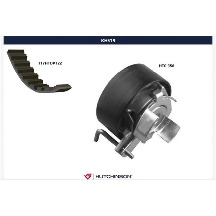 HUTCHINSON Zahnriemensatz KH 519 HUTCHINSON Zahnriemensatz KH 519