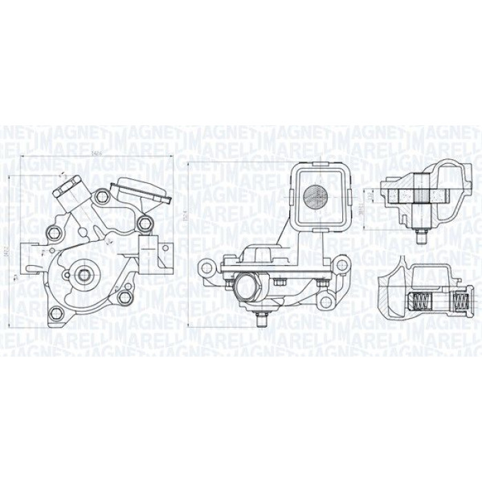 Magneti Marelli Ölpumpe 351516000146 Magneti Marelli Ölpumpe 351516000146