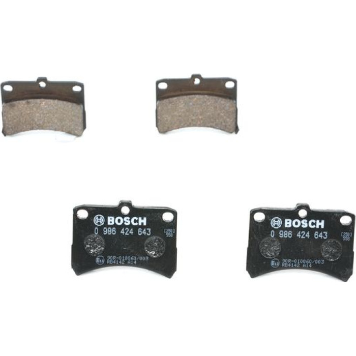 Bosch Bremsbelagsatz 0 986 424 643 Bosch Bremsbelagsatz 0 986 424 643