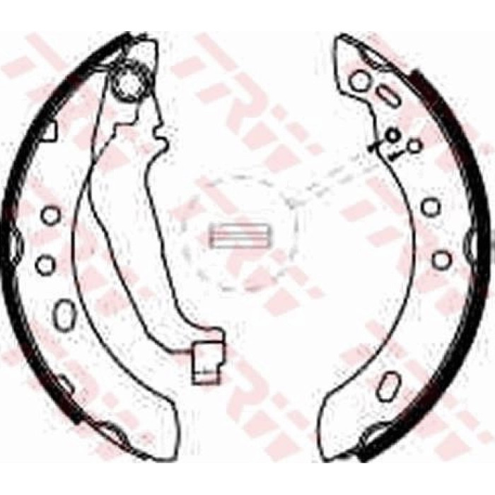 TRW Bremsbacken GS8527