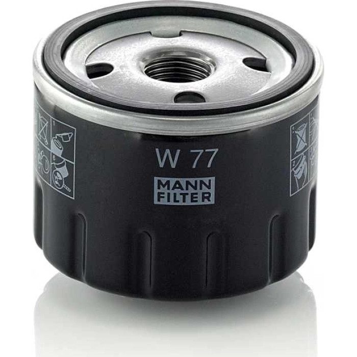 W 77 MANN-FILTER Ölfilter W 77 W 77 MANN-FILTER Ölfilter W 77