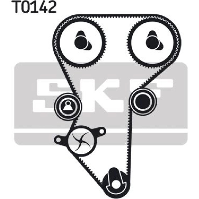 SKF Zahnriemensatz VKMA 03214 SKF Zahnriemensatz VKMA 03214
