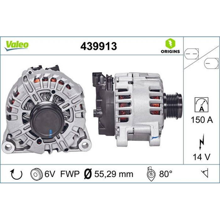 Valeo Lichtmaschine 439913 Valeo Lichtmaschine 439913