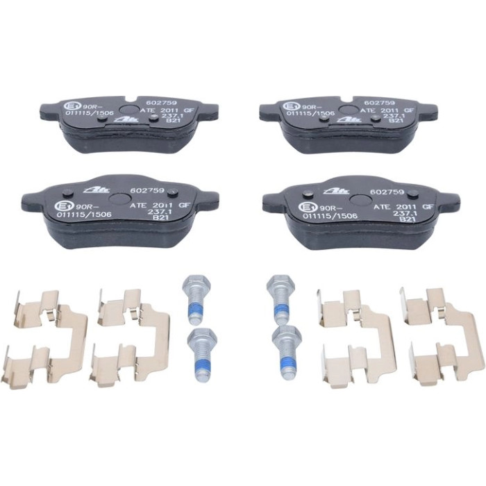 ATE Bremsbelagsatz BMW Hinterachse Z4 2.0-3.0 09 13.0460-2759.2 ATE Bremsbelagsatz BMW Hinterachse Z4 2.0-3.0 09 13.0460-2759.2