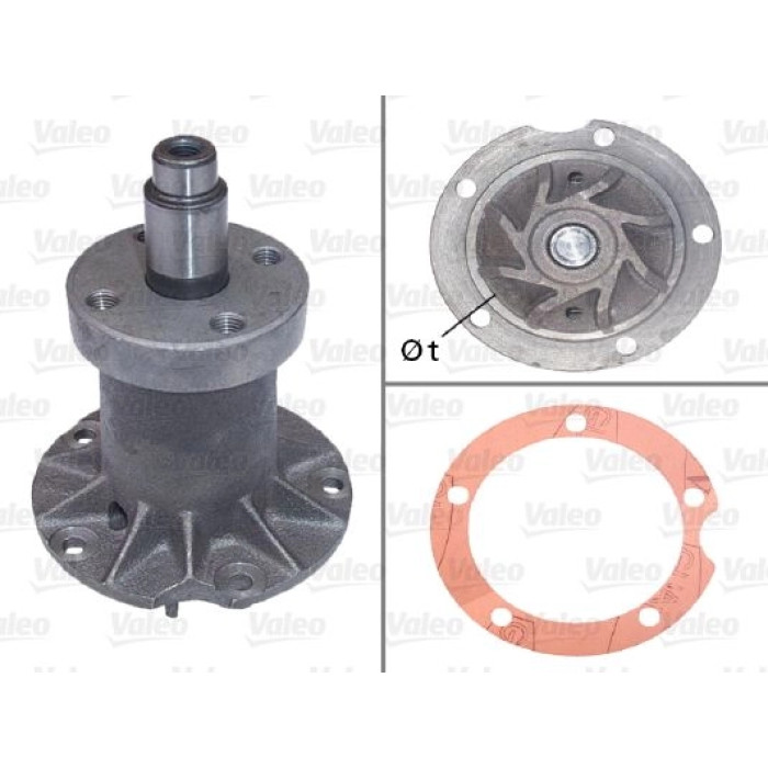 Valeo Wasserpumpe / Kühlmittelpumpe 506097 Valeo Wasserpumpe / Kühlmittelpumpe 506097