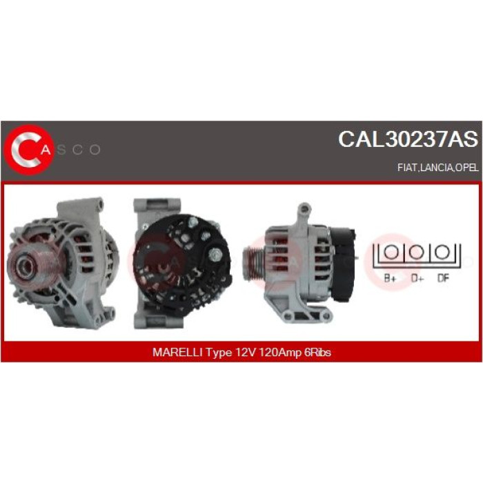 CASCO Generator CAL30237AS CASCO Generator CAL30237AS
