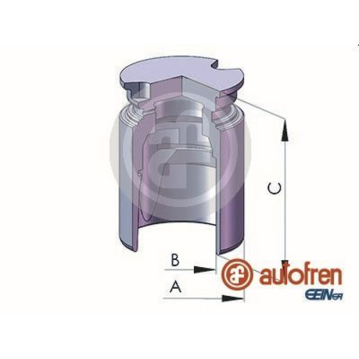 Kolben, Bremssattel D025222 Kolben, Bremssattel D025222