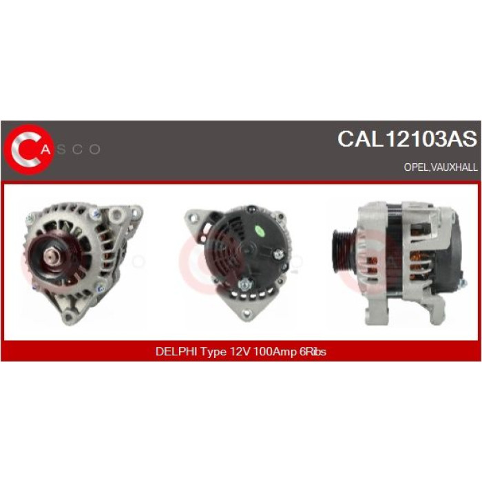 CASCO Generator CAL12103AS CASCO Generator CAL12103AS