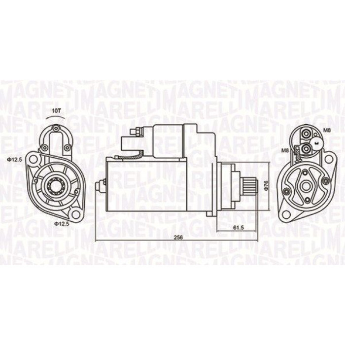 Magneti Marelli Anlasser 063721405010 Magneti Marelli Anlasser 063721405010