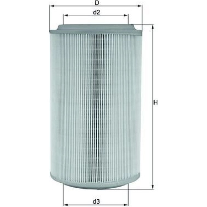 MAHLE Luftfilter LX 913