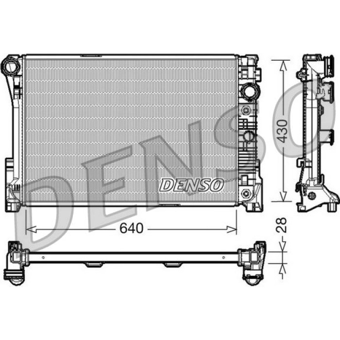 Denso Motorkühler DRM17043