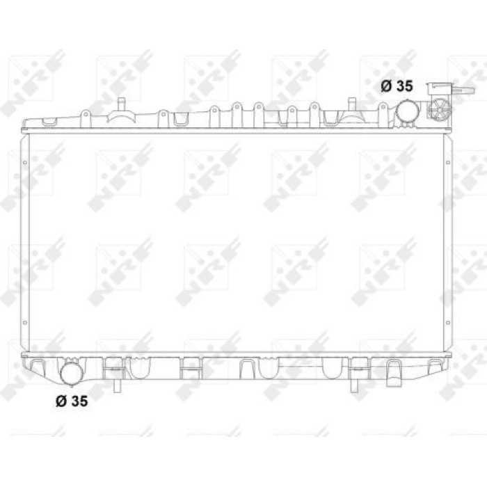 NRF Kühler 503497 NRF Kühler 503497