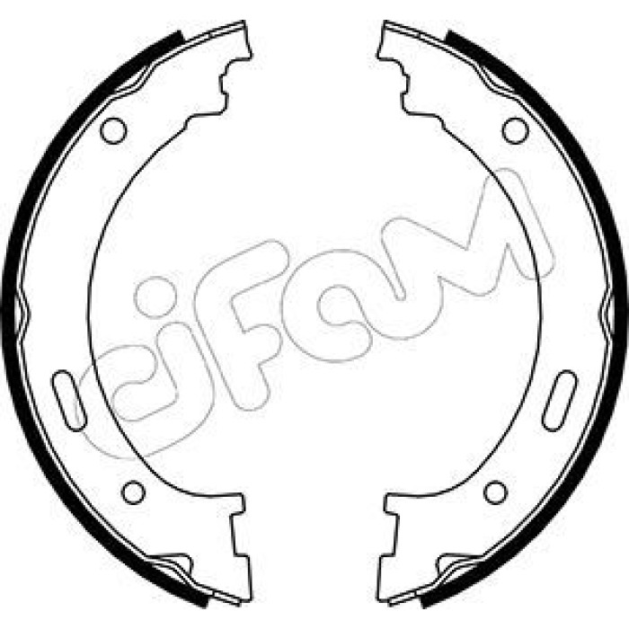 CIFAM Bremsbackensatz, Feststellbremse 153-361 CIFAM Bremsbackensatz, Feststellbremse 153-361