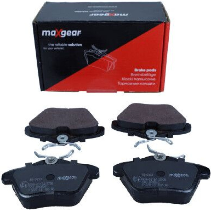 MAXGEAR Bremsbelagsatz 19-0433 Alfa 156/166 MAXGEAR Bremsbelagsatz 19-0433 Alfa 156/166