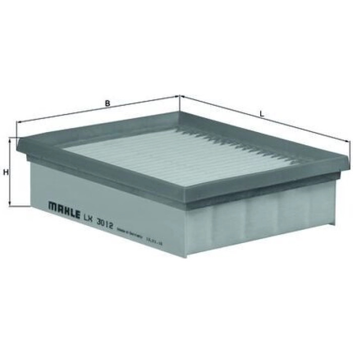 MAHLE Luftfilter LX 3012 MAHLE Luftfilter LX 3012