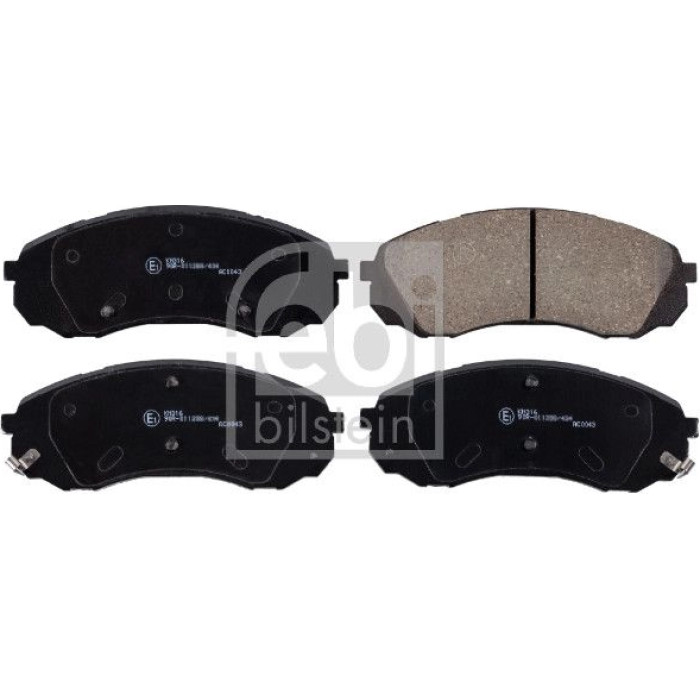 febi Bremsbelagsatz 170293 febi Bremsbelagsatz 170293