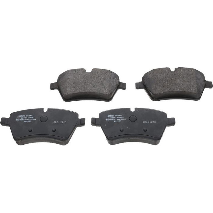Valeo Bremsbelagsatz 302431 Valeo Bremsbelagsatz 302431