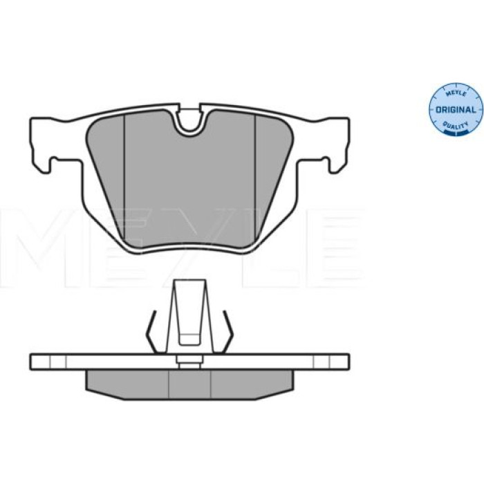 MEYLE Bremsbelagsatz BMW E34 M5 252128217 MEYLE Bremsbelagsatz BMW E34 M5 252128217
