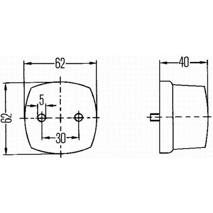 LKW Leuchte 2PF 003 057-041 LKW Leuchte 2PF 003 057-041