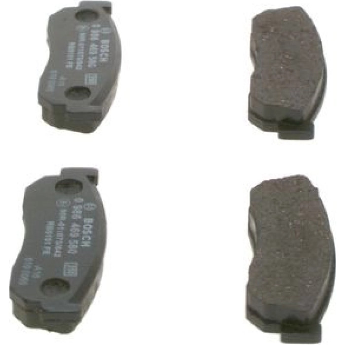 Bosch Bremsbelagsatz 0 986 469 580 Bosch Bremsbelagsatz 0 986 469 580