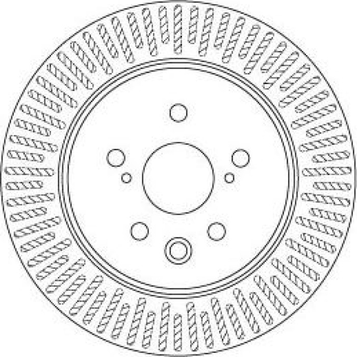 TRW Bremsscheibe Lexus T. Gs 12-/Rc 14 DF6691 TRW Bremsscheibe Lexus T. Gs 12-/Rc 14 DF6691