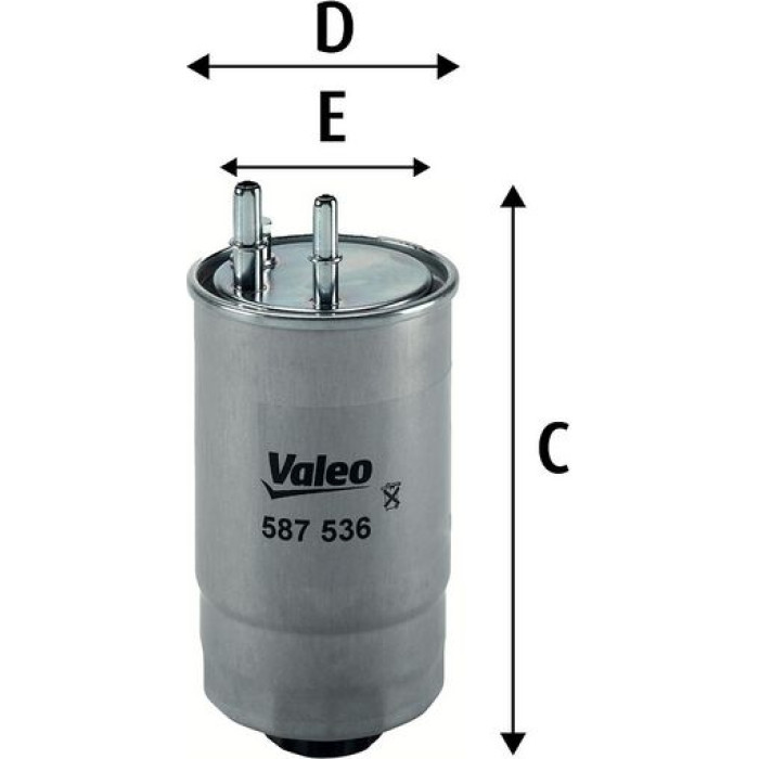 587536 Valeo Kraftstofffilter 587536 587536 Valeo Kraftstofffilter 587536
