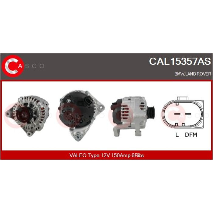 CASCO Generator CAL15357AS CASCO Generator CAL15357AS