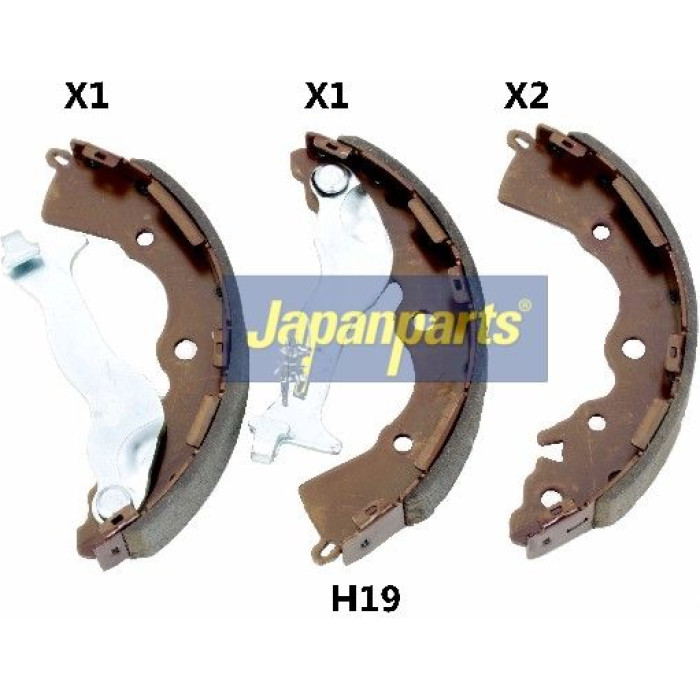 Japanparts Bremsbacken GF-H19AF Japanparts Bremsbacken GF-H19AF