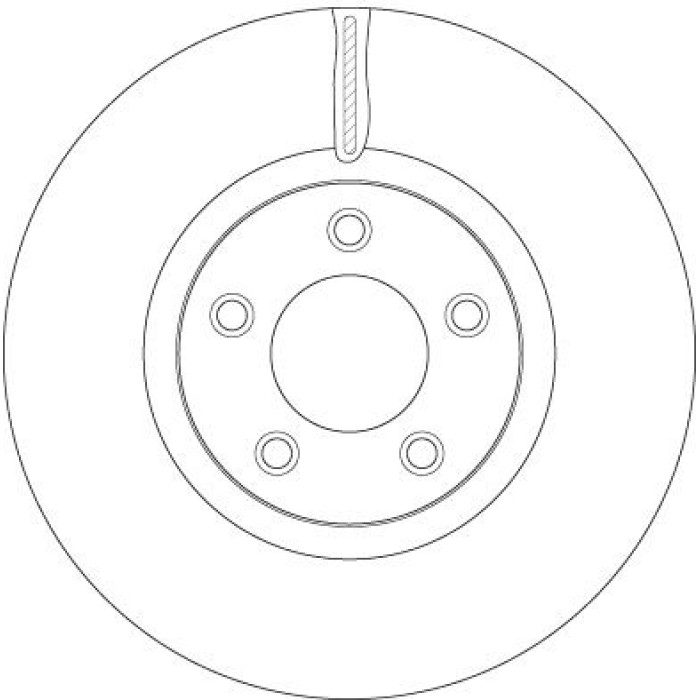 TRW Bremsscheibe Mazda S. 3 06- 2.3Mps DF6490S TRW Bremsscheibe Mazda S. 3 06- 2.3Mps DF6490S