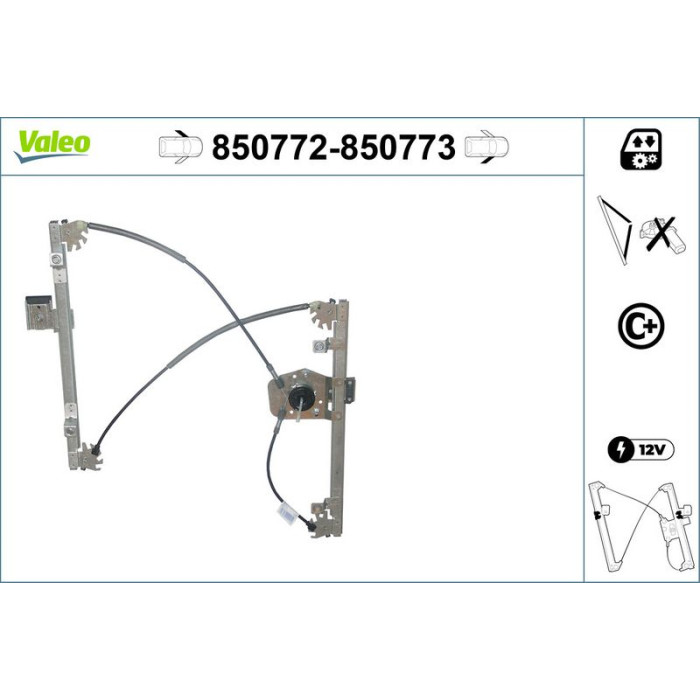 Valeo Fensterheber 850773 Valeo Fensterheber 850773