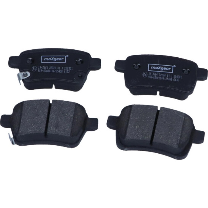 MAXGEAR Scheibenbremsbelagsatz 19-3664 MAXGEAR Scheibenbremsbelagsatz 19-3664