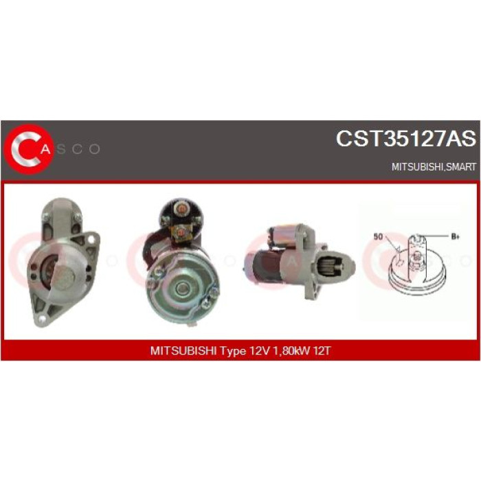 CASCO Anlasser CST35127AS CASCO Anlasser CST35127AS