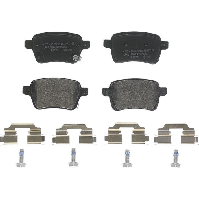 BREMBO Bremsklötze HA P 23 156 BREMBO Bremsklötze HA P 23 156