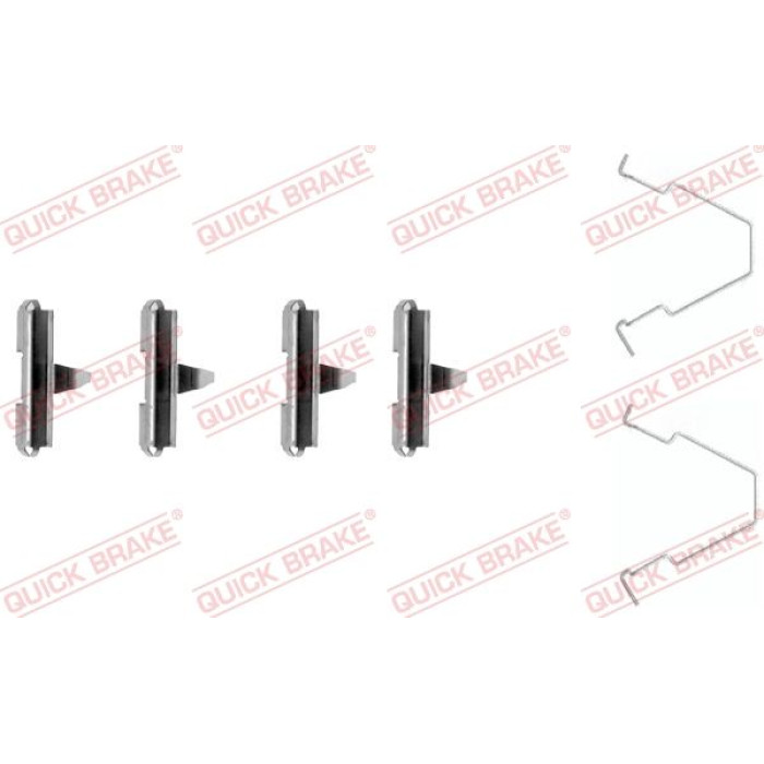 Quick Brake Montagesatz für Bremsbeläge 109-1270 Quick Brake Montagesatz für Bremsbeläge 109-1270