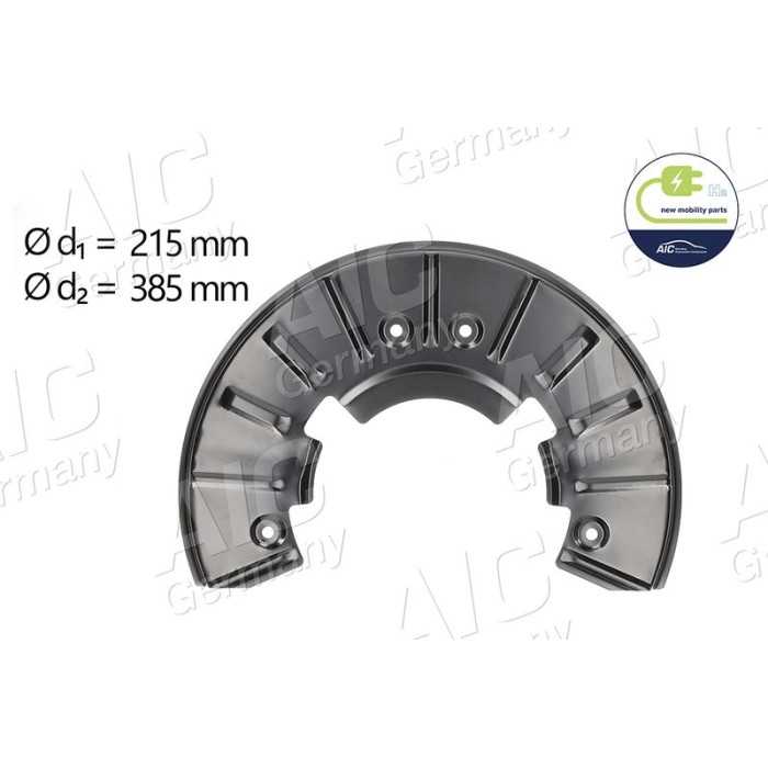 Bremsankerblech V L/R 57207 Bremsankerblech V L/R 57207