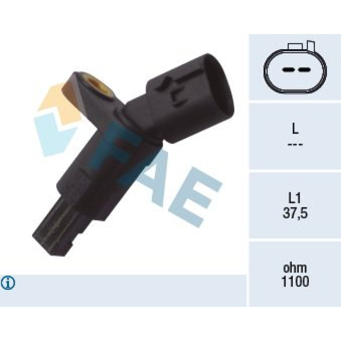 FAE Sensor, Raddrehzahl 78016 FAE Sensor, Raddrehzahl 78016