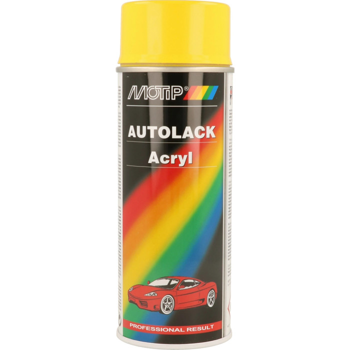 43800 MoTip Autolack Acryl Kompakt gelb 400ml 43800 MoTip Autolack Acryl Kompakt gelb 400ml