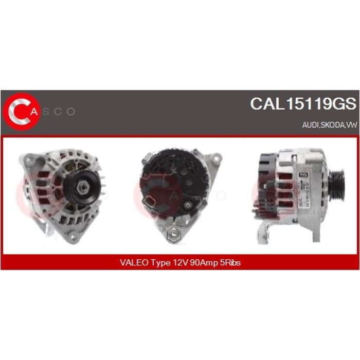 CASCO Generator CAL15119GS CASCO Generator CAL15119GS