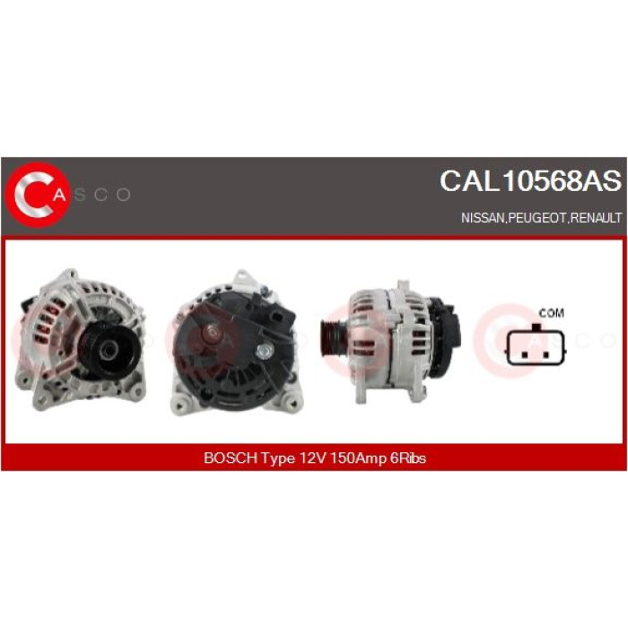 CASCO Generator CAL10568AS CASCO Generator CAL10568AS