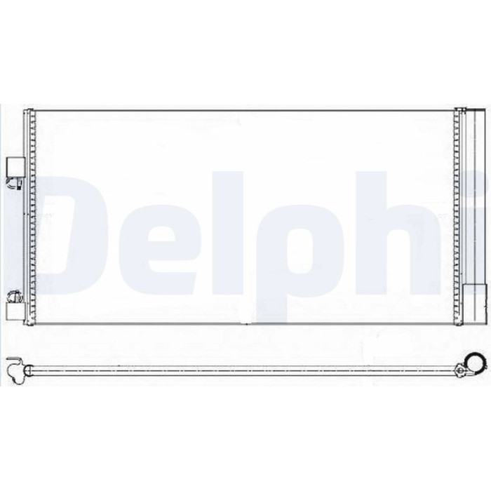 Delphi Klimakondensator TSP0225638 Delphi Klimakondensator TSP0225638