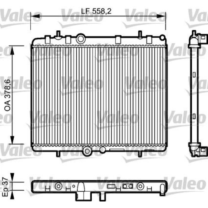 Valeo Motorkühler 734463
