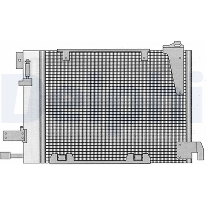 Delphi Klimakondensator TSP0225221 Delphi Klimakondensator TSP0225221